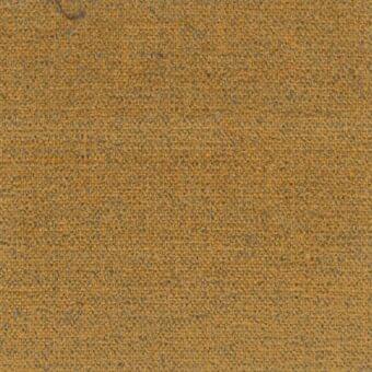 Ditre Italia Petra Marshall 014 fabric sample, mustard yellow looped pile textile with heathered gray threads and a matte finish.
