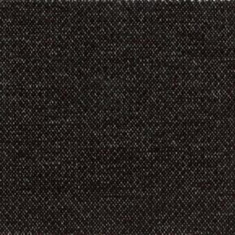 Charcoal gray twill fabric texture with a speckled weave and matte finish, displaying subtle tonal variations and lighter gray flecks.