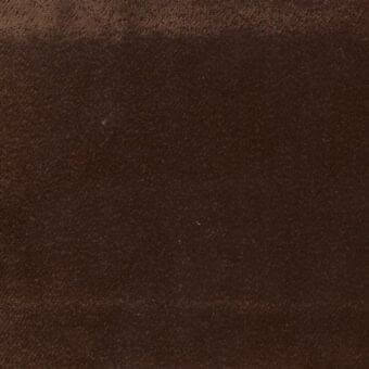 Brown fabric sample with dense, raised texture; horizontal bands of lighter and darker tones; “ditre italia post 055” label visible.