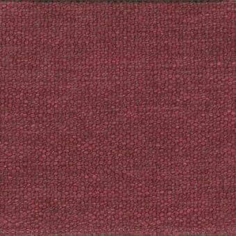 Ditre Italia tape 316 fabric texture, muted red woven textile, repeating circular pattern, coarse nubby surface, straight hem detail.