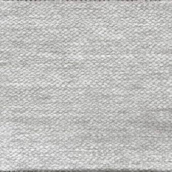 Ditre Italia tape fabric sample, light gray woven texture, irregular pebble-like pattern, matte finish, clean cut edges, tape 321 range.