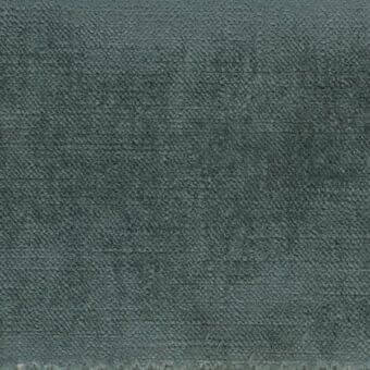 Dense teal-gray woven fabric sample with irregular pile and mottled texture, identified as ditre italia “trend 033” from the “fabric (t)” line.
