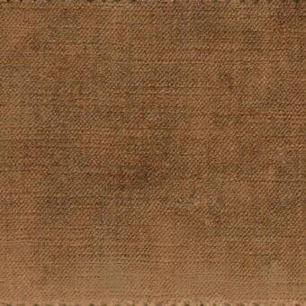 Ditre Italia trend 233 fabric swatch, brown woven texture, dense pile with dark stitching, studio lighting, interior textile sample.