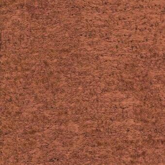 Terracotta fabric texture with dense looped pile, matte finish, and brushed appearance; Ditre Italia Uber 015 collection swatch.