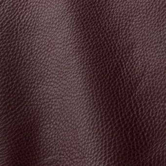 Burgundy leather texture, pebbled grain, distressed finish; Ditre Italia Polar 284 material with tonal variations and subtle creasing.