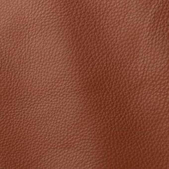 Reddish-brown leather texture, Polar 398 by Ditre Italia, displays a dense pebbled grain and matte finish with subtle tonal variations.