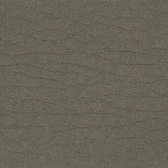 Dark gray leather texture displays horizontal ridges, a matte finish, and tonal variations; ditre italia Vogue 407 leather sample.