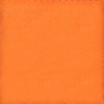 Orange linen fabric square with textured surface, terracotta tone, and subtle weave; darker border suggests vintage aesthetic, egoitaliano blush 301.