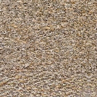 Dalia fabric texture, beige and brown granular surface with gold flecks, rough uneven composition, matte finish, egoitaliano textile sample.