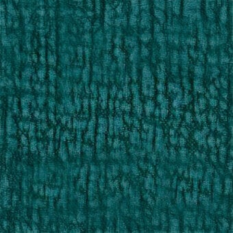 Teal fabric texture with raised, irregular pattern; dense ridges and valleys create a three-dimensional effect, labeled “egoitaliano fabric (b) snake”.