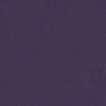 Purple fabric sample with vertical grain texture, displaying “egoitaliano” label, soft pliable quality, diffused lighting, and subtle light reflection.