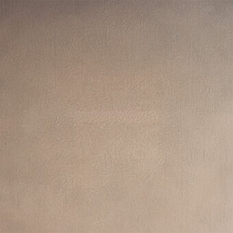 Egoitaliano leather sample, bull leather, warm neutral gradient from brown to beige, matte stucco texture, irregular pattern.