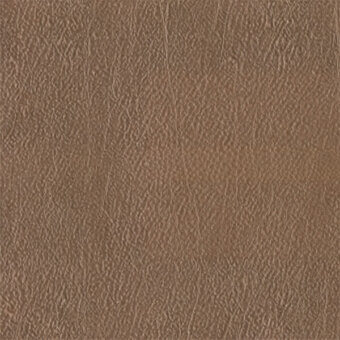 Brown leather texture with organic grain, featuring raised lines and matte finish, displaying warm tonal variations and a natural hide appearance.