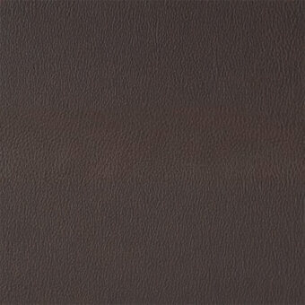Dark brown leather texture with interwoven grain, matte finish, and subtle embossing; studio sample labeled “egoitaliano mellow 7511”.