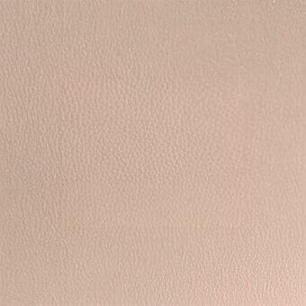 Beige leather texture with a matte finish, displaying a granular surface and subtle pores, consistent with a natural grain.