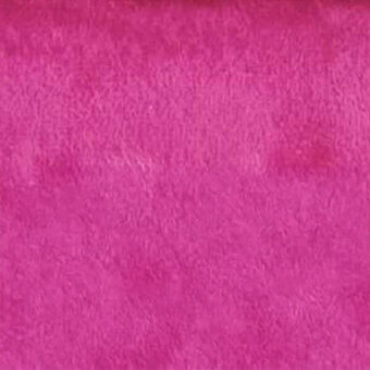 Magenta microfiber texture sample displaying a dense, irregular pile with subtle tonal variations and imprinted text: “egoitaliano > microfibra > dubai > 2338”.