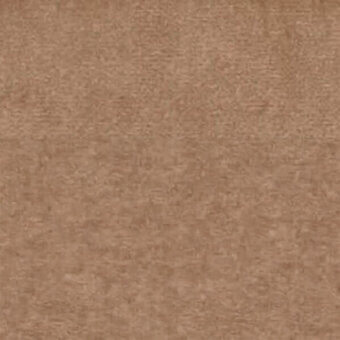 Microfiber fabric sample, medium brown, with dense swirling texture and matte finish; egoitaliano dubai 3918 designation visible.