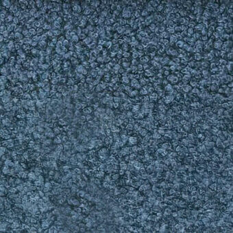 Blue microfibra texture sample with dense looped fibers, matte finish, and subtle tonal variations; “egoitaliano > microfibra > naixe” text.