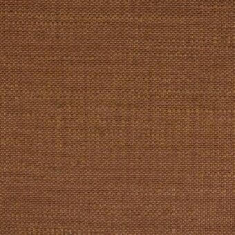 Brown woven fabric texture displays a uniform, dense grid pattern with subtle tonal variations and a matte finish.