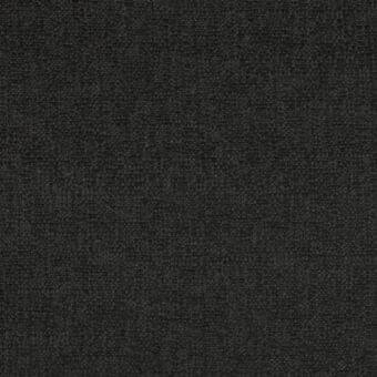 Dark gray woven fabric sample displays a dense, grid-like texture with matte finish; “torino” text identifies erba fabrics collection.