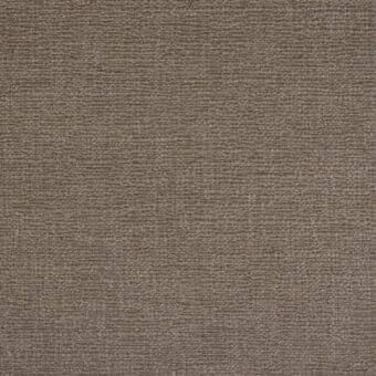 Brown woven fabric texture displaying a dense, grid-like pattern with a matte finish and a white label reading “erba fabrics torino 24”.