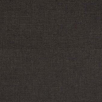 Dark gray woven fabric texture displays a plain weave with horizontal and vertical threads, creating a subtle grid pattern and matte finish.