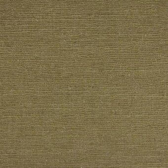 Olive green woven fabric sample with a linear texture, matte finish, and heathered tonal variations; identified as erba torino 74.