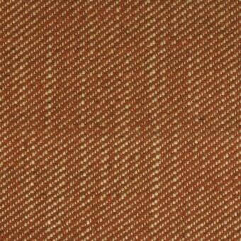 Reddish-brown twill fabric sample with diagonal weave, golden-beige highlights, and a matte, slightly rough texture; identified as “pisa 033”.