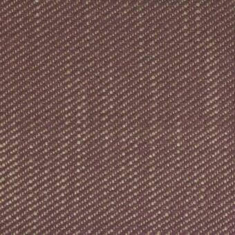 Plum woven fabric sample with diagonal weave, golden-brown flecks, and a nubby texture; erba fabrics pisa 305 textile.