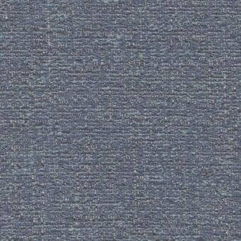 Woven fabric sample, muted gray-blue tone, irregular nubby texture with horizontal and vertical threads, cloud-like surface detail.