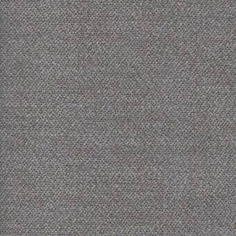 Tórno fabric, muted gray, dense woven texture with heathered tonal variations and a regular grid fiber pattern, matte finish.