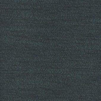 Dark teal woven fabric sample with looped texture, granular appearance, and subtle color variation; studio lighting, labeled “erba fabrics torno col 20”.