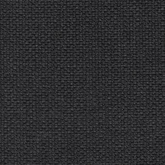 Charcoal gray tundra fabric sample displaying a dense, textured weave with a regular grid pattern and matte finish.