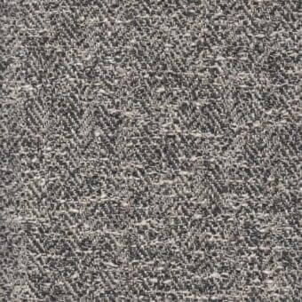 Cernobbio fabric texture, gray and beige heathered weave, col 22, from erba fabrics collection, showing dense, irregular fiber composition.