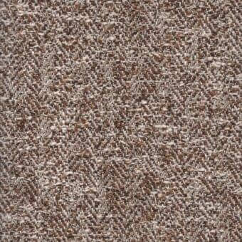 Heathered brown and beige fabric texture with a dense, nubby weave and matte finish, suggesting a durable, rustic wool or blend.