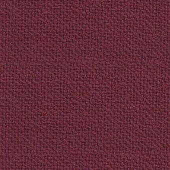 Burgundy woven fabric texture with a dense, granular surface and uniform square weave, presented in a matte finish against a neutral backdrop.