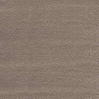 Taupe woven fabric sample displays a dense grid pattern, matte texture, and subtle tonal variations; label reads "erba fabrics goteborg col 26."