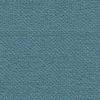 Goteborg fabric sample, muted teal woven textile, dense matte texture with uniform grid pattern, col 938 from erba fabrics collection.