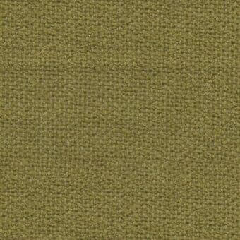 Olive green woven fabric sample displaying a matte, uniform texture with a subtle grid pattern; Erba Goteborg fabric, color 941.