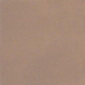 Velvet fabric swatch in terracotta, displaying a dense pile texture and subtle sheen, labeled “Lario Velluto” by erba fabrics.