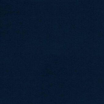 Navy blue velvet fabric sample with a granular matte texture, displaying the “erba lario velluto 211” label detail.