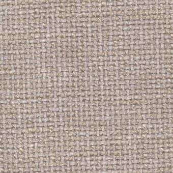 Cream woven fabric texture with irregular yarn pattern, horizontal weave, and matte finish; synthese fabric col creme.