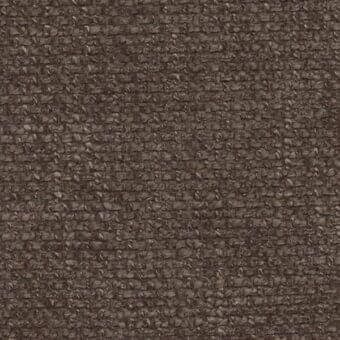 Synthese fabric sample, col chataigne, dense woven texture with irregular pattern and uniform color throughout the frame.