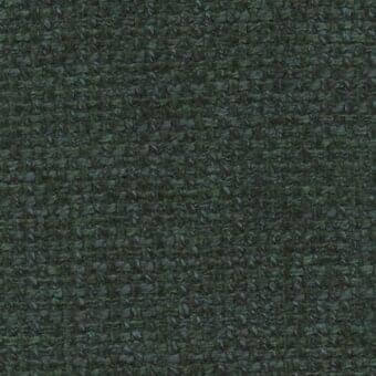 Dense woven fabric sample, muted green “col vert bouteille”, granular texture, matte finish, synthetic material from Erba Synthese collection.