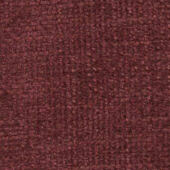 Burgundy synthetic fabric texture, “synthese col 20 rouge” from Erba collection, displays a nubby, heathered weave with a matte finish.