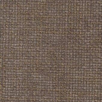Camel synthetic fabric sample with heathered texture and interwoven golden-yellow threads, displaying a dense, nubby weave.