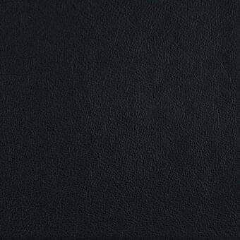 Black leather texture with a fine-grained, pebbled surface and matte finish, displaying subtle tonal variations and a dense woven structure.