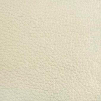 Leather texture sample, sabbia beige color, with a dense pebbled grain and matte finish from the erba leather collection.