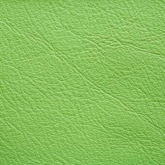 Lime green leather texture with dense wrinkles and creases, exhibiting a smooth, taut surface and slight sheen across the frame.