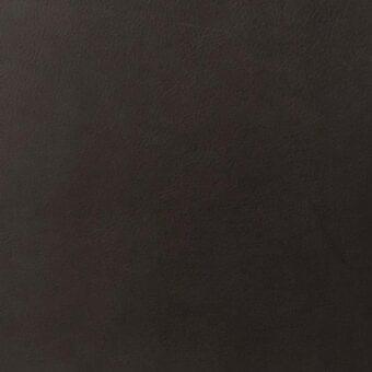 Dark brown leather texture with a mottled surface, fine grain, and matte finish displaying tonal variations and subtle imperfections.